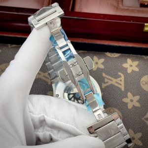 Đồng Hồ Hublot Nam Dây Kim Loại Fake Máy Cơ Nhật 42mm (1)