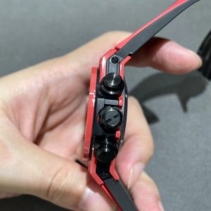 Đồng Hồ Hublot Nam Rep 11 Big Bang Unico Gốm Đỏ Nhà Máy BBF 42mm (1)