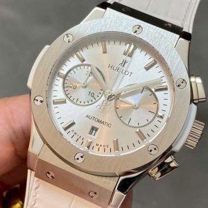 Đồng Hồ Hublot Nam Rep 11 Classic Fusion Chronograph Trắng 44mm (1)