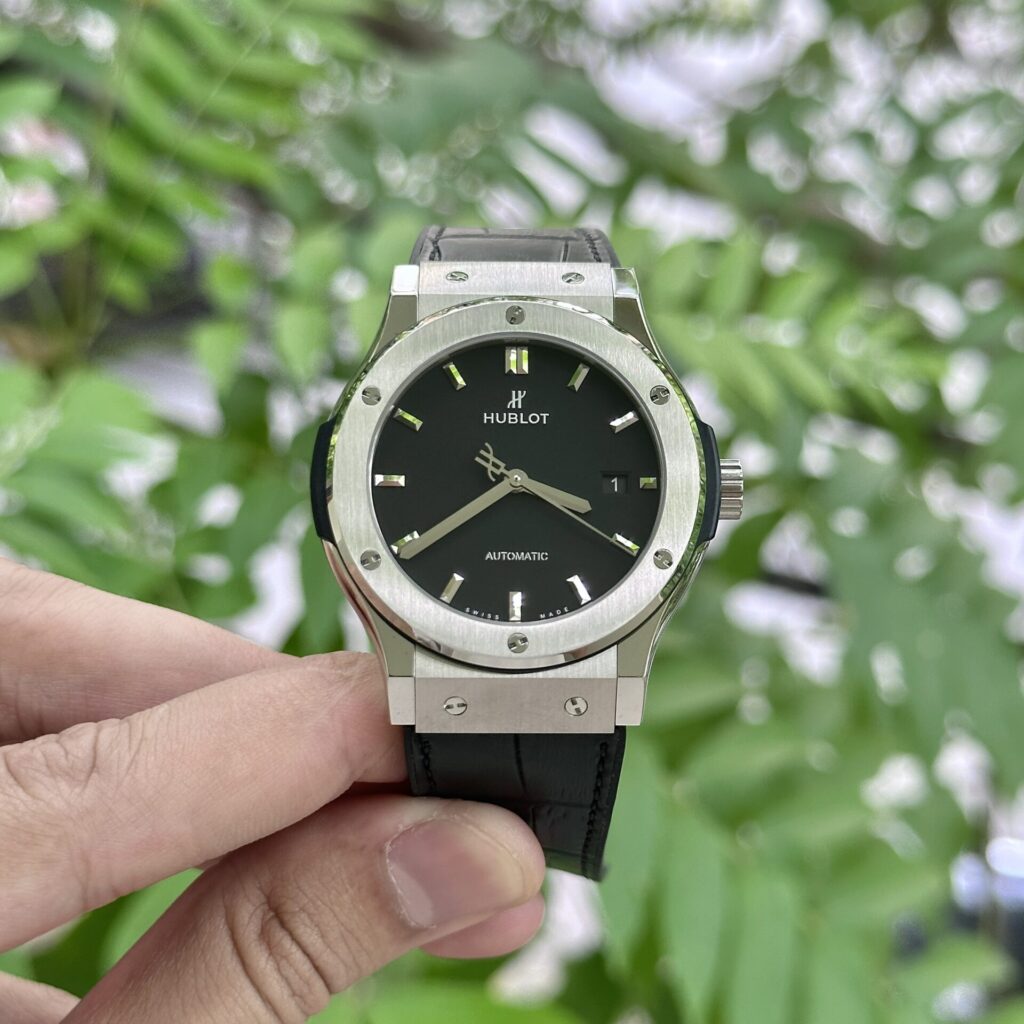 Đồng Hồ Hublot Nam Rep 1:1 Classic Fusion Màu Đen Xưởng JJF 42mm Đồng Hồ Hublot Nam Rep 1:1 Classic Fusion Màu Đen Xưởng JJF 42mm