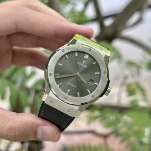 Đồng Hồ Hublot Nam Rep 1:1 Màu Xám Classic Fusion Xưởng JJF 42mm