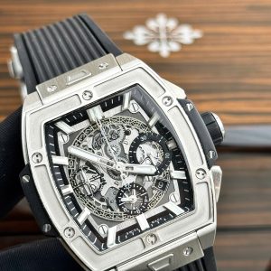 Đồng Hồ Hublot Nam Rep 11 Spirit Of Big Bang Titanum Màu Đen 44mm (5)