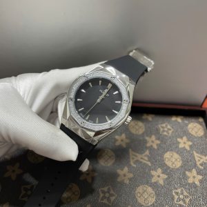 Đồng Hồ Hublot Orlinski Nam Đính Đá Máy Cơ Nhật Fake Cao Cấp 44mm (1)