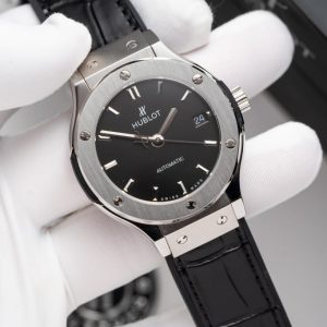 Đồng Hồ Hublot Rep 11 Classic Fusion Màu Đen Xưởng JJF 38mm (4)