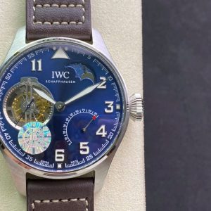 Đồng Hồ IWC Schaffhausen Tourbillon Moonphase Mặt Xanh 44mm (1)