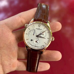 Đồng Hồ Jaeger Jecoultre Chế Tác Master Control Dây Da Màu Nâu 40mm (1)
