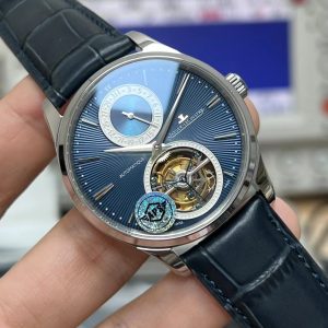 Đồng Hồ Jaeger LeCoultre Master Ultra Thin Tourbillon Enamel Chế Tác 40mm (9)