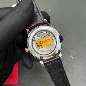 Đồng Hồ Omega De Ville Prestige Rep 11 Nam Dây Da Màu Nâu 40mm (1)
