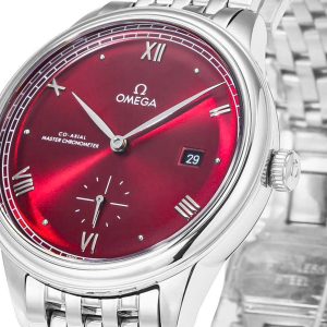 Đồng Hồ Omega Rep 11 Co-xial Master Chronometer Mặt Đỏ Mận 40mm (1)