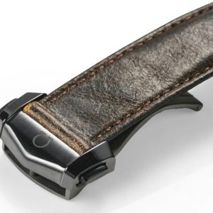 Đồng Hồ Omega Rep 11 SpeedMaster Vỏ Gốm Đen Dây Da Xưởng N1 42mm (1)