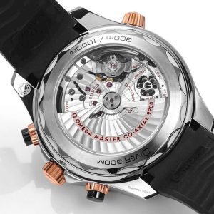 Đồng Hồ Omega Seamaster Dive Chronograph Demi Hồng Xưởng N1 44mm (3)