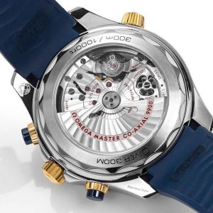 Đồng Hồ Omega Seamaster Diver Chronograph Màu Xanh N1 44mm (1)