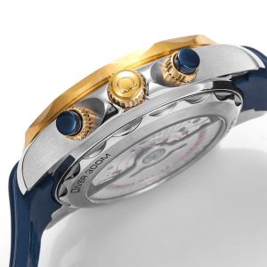 Đồng Hồ Omega Seamaster Diver Chronograph Màu Xanh N1 44mm (1)