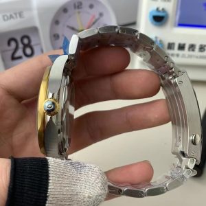 Đồng Hồ Omega Seamaster Replica Màu Demi Gold Xưởng VS 42mm (1)