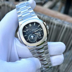 Đồng Hồ Patek Philippe Chế Tác Nautilus 5712 Mặt Xanh Xưởng PPF 40mm (1)