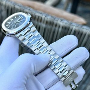 Đồng Hồ Patek Philippe Chế Tác Nautilus 5712 Mặt Xanh Xưởng PPF 40mm (1)