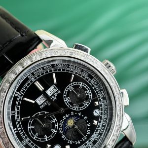 Đồng Hồ Patek Philippe Complication 5271P Fake Cao Cấp Đính Đá 41mm (1)