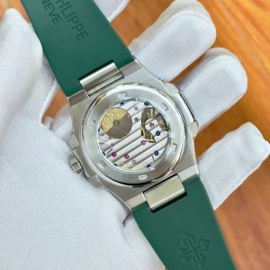 Đồng Hồ Patek Philippe Fake Máy Nhật Nautilus 5724 Màu Xanh Lá 40mm (6)