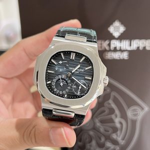 Đồng Hồ Patek Philippe Nautilus 5712 Fake Cao Cấp Màu Xanh Xưởng GR 40mm (1)