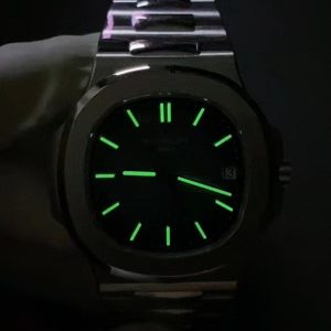 Đồng Hồ Patek Philippe Nautilus 5811 Mặt Xanh Xưởng 3K Chế Tác 41mm (1)