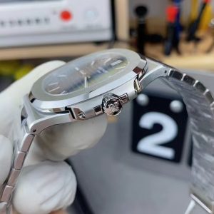 Đồng Hồ Patek Philippe Nautilus 5811 Mặt Xanh Xưởng 3K Chế Tác 41mm (1)