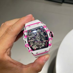 Đồng Hồ Richard Mille 38-02 Carbon Tourbillon Chế Tác Cao Cấp 43x50mm (1)