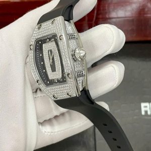 Đồng Hồ Richard Mille Nữ Đính Đá Máy Pin Fake Cao Cấp RM007 36mm (1)