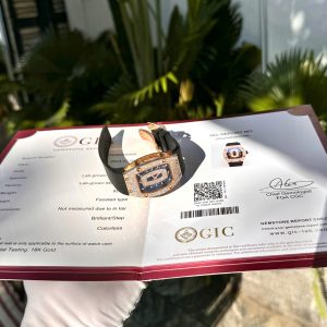 Đồng Hồ Richard Mille RM007 Chế Tác Đính Full Moissanite Hong Kong 32x46mm (2)