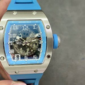 Đồng Hồ Richard Mille RM010 Replica Cao Cấp Màu Xanh Dương 40mm (1)