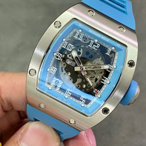 Đồng Hồ Richard Mille RM010 Replica Cao Cấp Màu Xanh Dương 40mm (1)