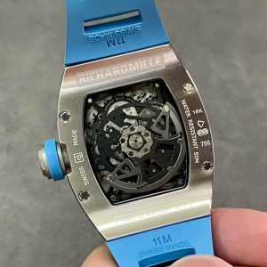 Đồng Hồ Richard Mille RM010 Replica Cao Cấp Màu Xanh Dương 40mm (1)