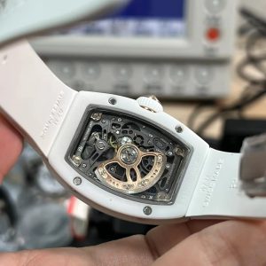 Đồng Hồ Richard Mille RM07 Vỏ Gốm Trắng Replica Xưởng KV 36mm (5)