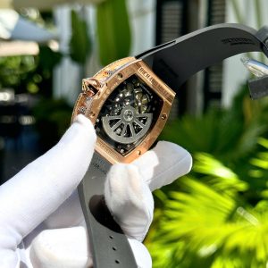 Đồng Hồ Richard Mille RM67 Replica Cao Cấp Vỏ Vàng Hồng 40mm (6)