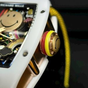 Đồng Hồ Richard Mille RM88 Mặt Chú Hề Dây Vải Fake Cao Cấp 42mm (1)