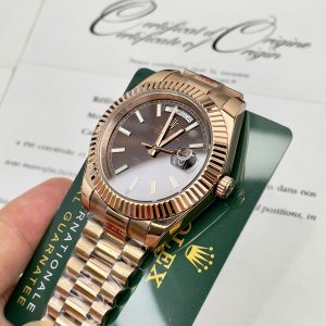 Đồng Hồ Rolex Automatic Fake Máy Cơ Nhật Mặt Day-Date 38-40mm (1)