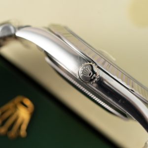 Đồng Hồ Rolex Chế Tác DateJust 126234 Mặt Xám Cọc Số Đá Xưởng Clean 36mm (5)