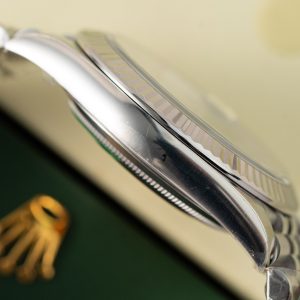 Đồng Hồ Rolex Chế Tác DateJust 126234 Mặt Xám Cọc Số Đá Xưởng Clean 36mm (5)