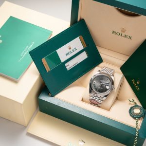 Đồng Hồ Rolex Chế Tác DateJust 126334 Mặt Wimbledon Xưởng Clean 41mm (1)