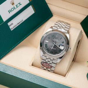 Đồng Hồ Rolex Chế Tác DateJust 126334 Mặt Wimbledon Xưởng Clean 41mm (1)