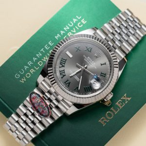 Đồng Hồ Rolex Chế Tác DateJust 126334 Mặt Wimbledon Xưởng Clean 41mm (1)