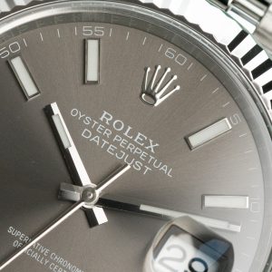 Đồng Hồ Rolex Chế Tác DateJust 126334 Mặt Xám Cọc Dạ Quang Xưởng Clean 41mm (1)