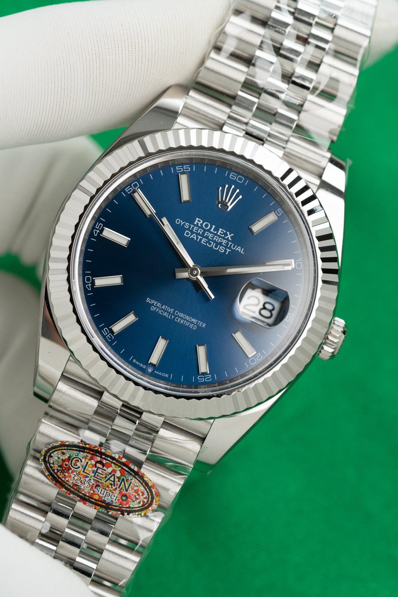 Đồng Hồ Rolex Chế Tác DateJust 126334 Mặt Xanh Dương Xưởng Clean 41mm (4) Đồng Hồ Rolex Chế Tác DateJust 126334 Mặt Xanh Dương Xưởng Clean 41mm (1)