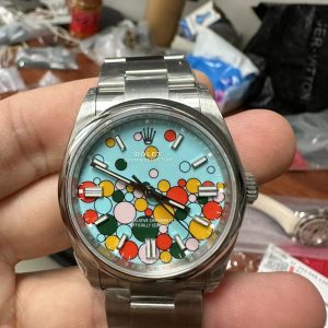 Đồng Hồ Rolex Chế Tác Oyster Perpetual Mặt Số Celebration Xưởng VS 41mm (2)