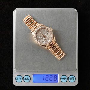 Đồng Hồ Rolex DateJust Vàng Nguyên Khối Kim Cương Tự Nhiên Chế Tác (12)