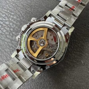 Đồng Hồ Rolex Daytona 126506 Chế Tác Mặt Xanh Băng Đính Đá Xưởng Clean 40mm (8)