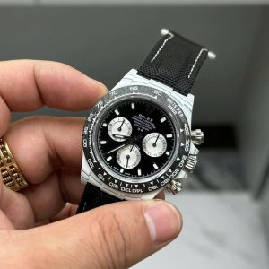 Đồng Hồ Rolex Daytona Diw Space Mission Chế Tác Carbon Máy 4130 40mm (1)