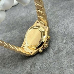Đồng Hồ Rolex Daytona Vàng Thật 18K Cọc Số Kim Cương Tự Nhiên 40mm (1)
