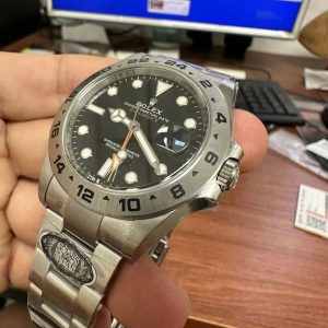 Đồng Hồ Rolex Explorer II 216570 Mặt Số Đen Xưởng Clean 42mm (3)
