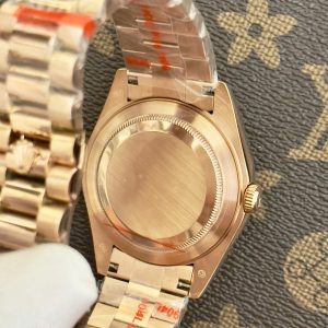 Đồng Hồ Rolex Fake Cơ Automatic Nhật Day-Date Mặt Ombre Xám 38-40mm (6)