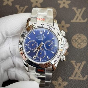 Đồng Hồ Rolex Fake Máy Nhật Automatic Daytona Mặt Xanh Dương 40mm (8)